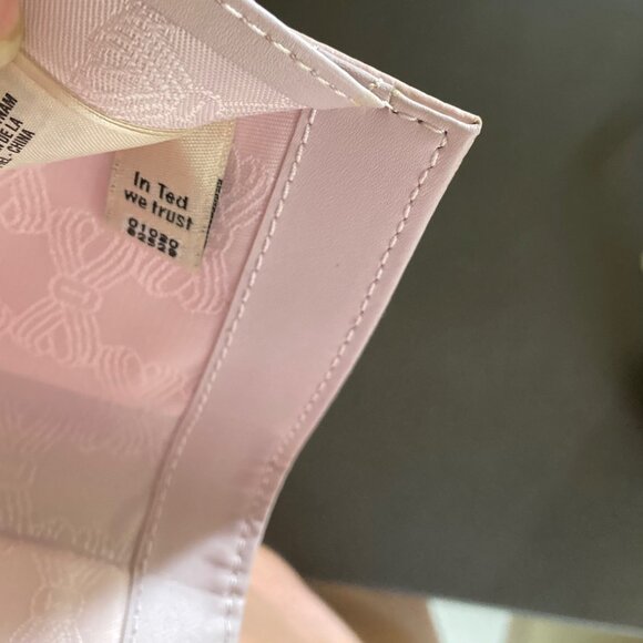 Ted Baker London Pink Wallet Maciey Bobble Small Leather Purse Barbie Core NWOT - Picture 7 of 16